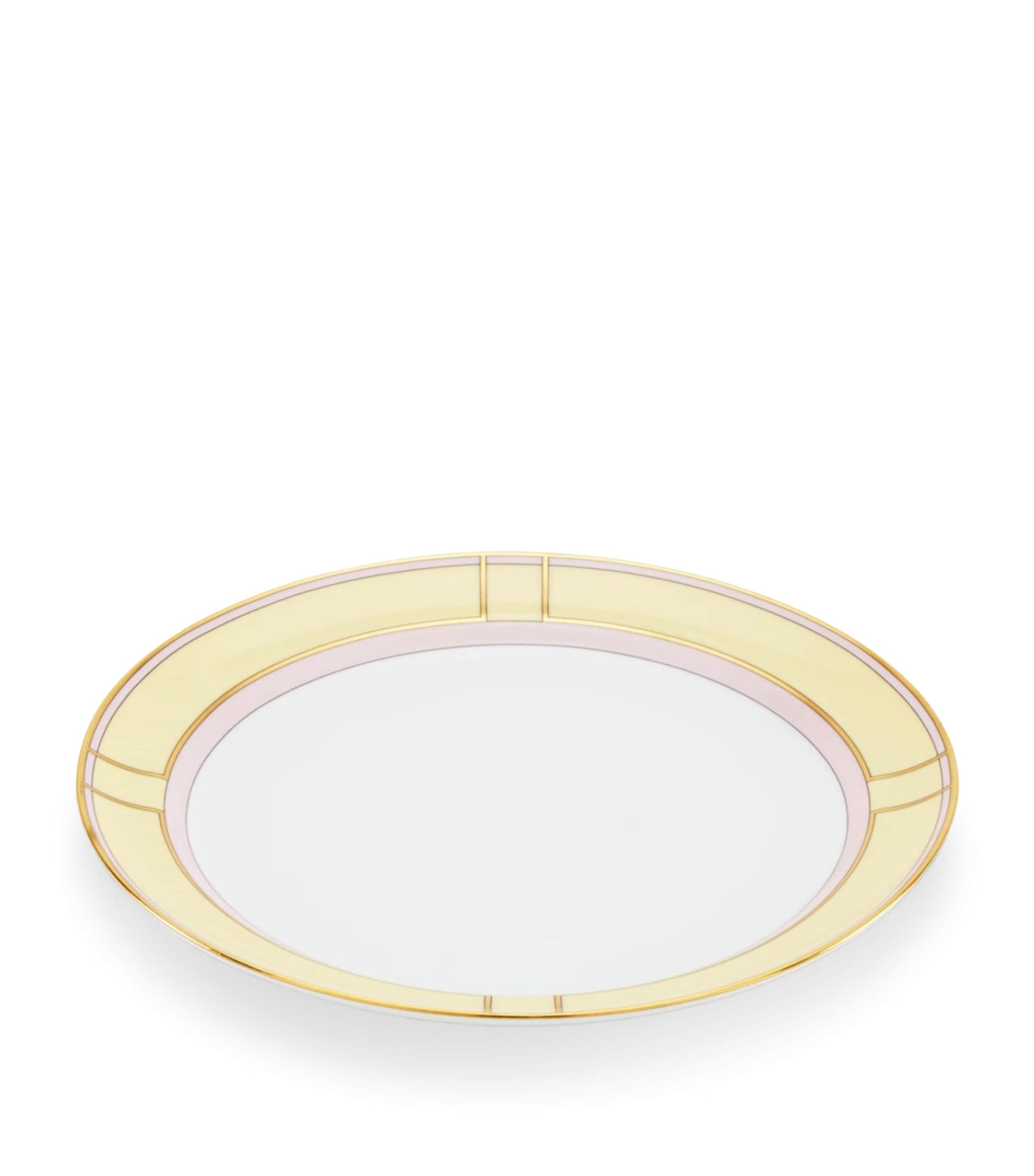 GINORI 1735 Porcelain Colonna Diva Giallo Dinner Plate (27cm)