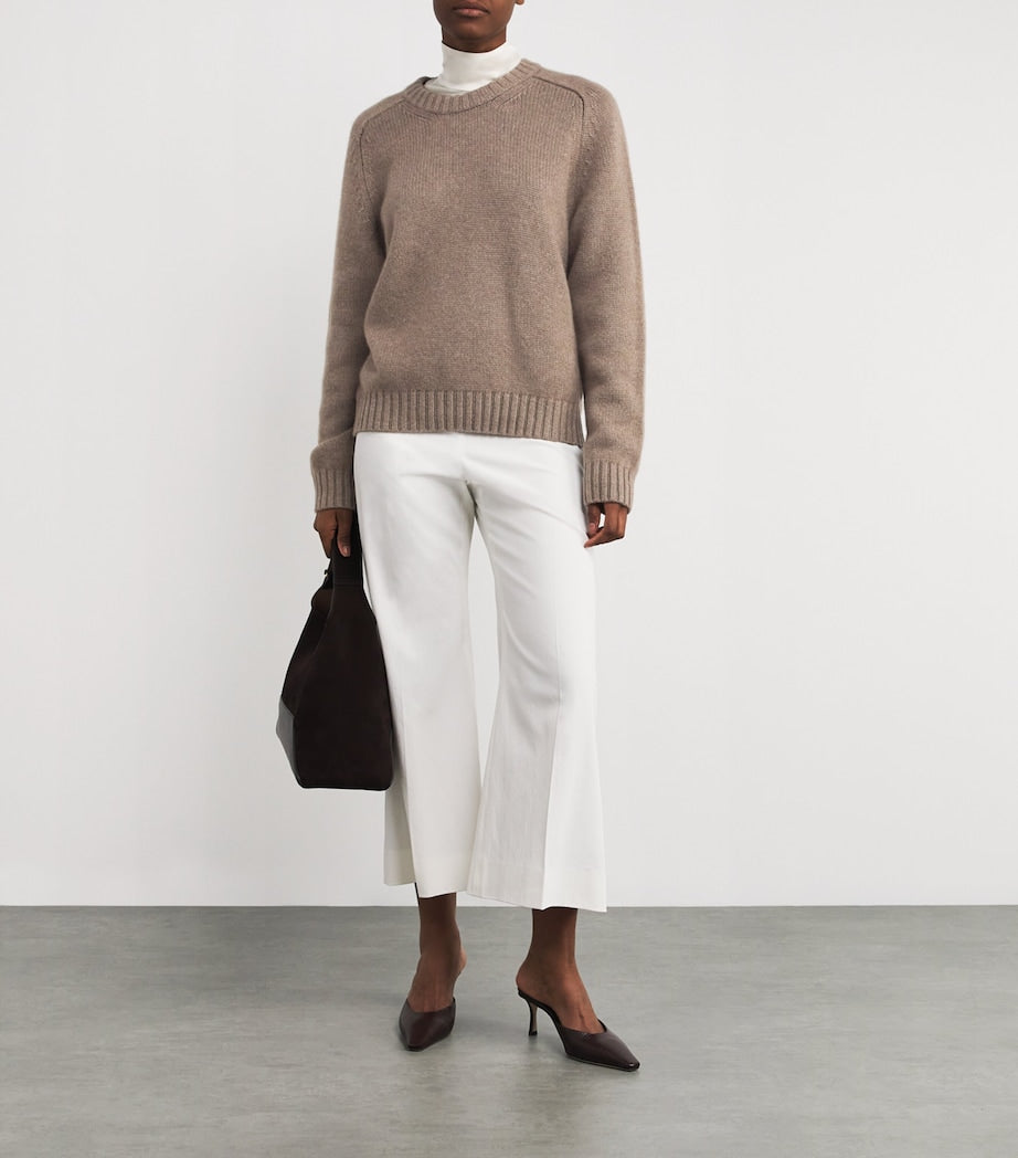 Brown Cashmere Mae Sweater