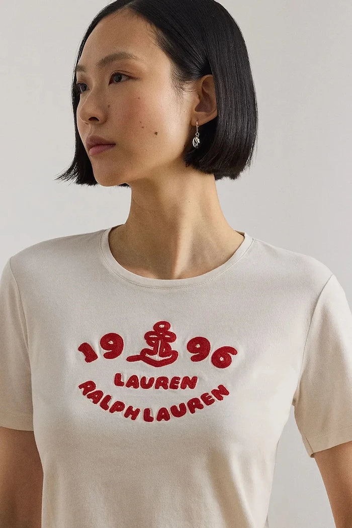 Lauren Ralph Lauren pamuklu kadın tişört
