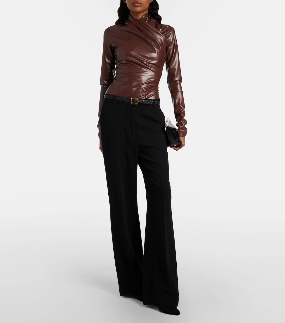 Mugler - Drape detaylı body