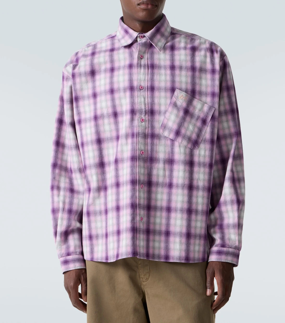 ERL - Checked cotton shirt