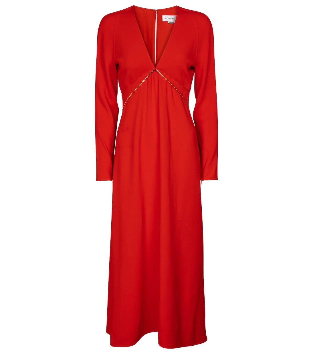 Victoria Beckham - Embellished cady midi dress