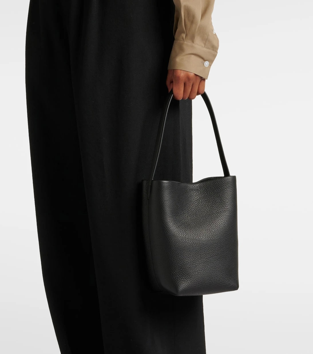 The Row - N/S Park Small leather tote bag