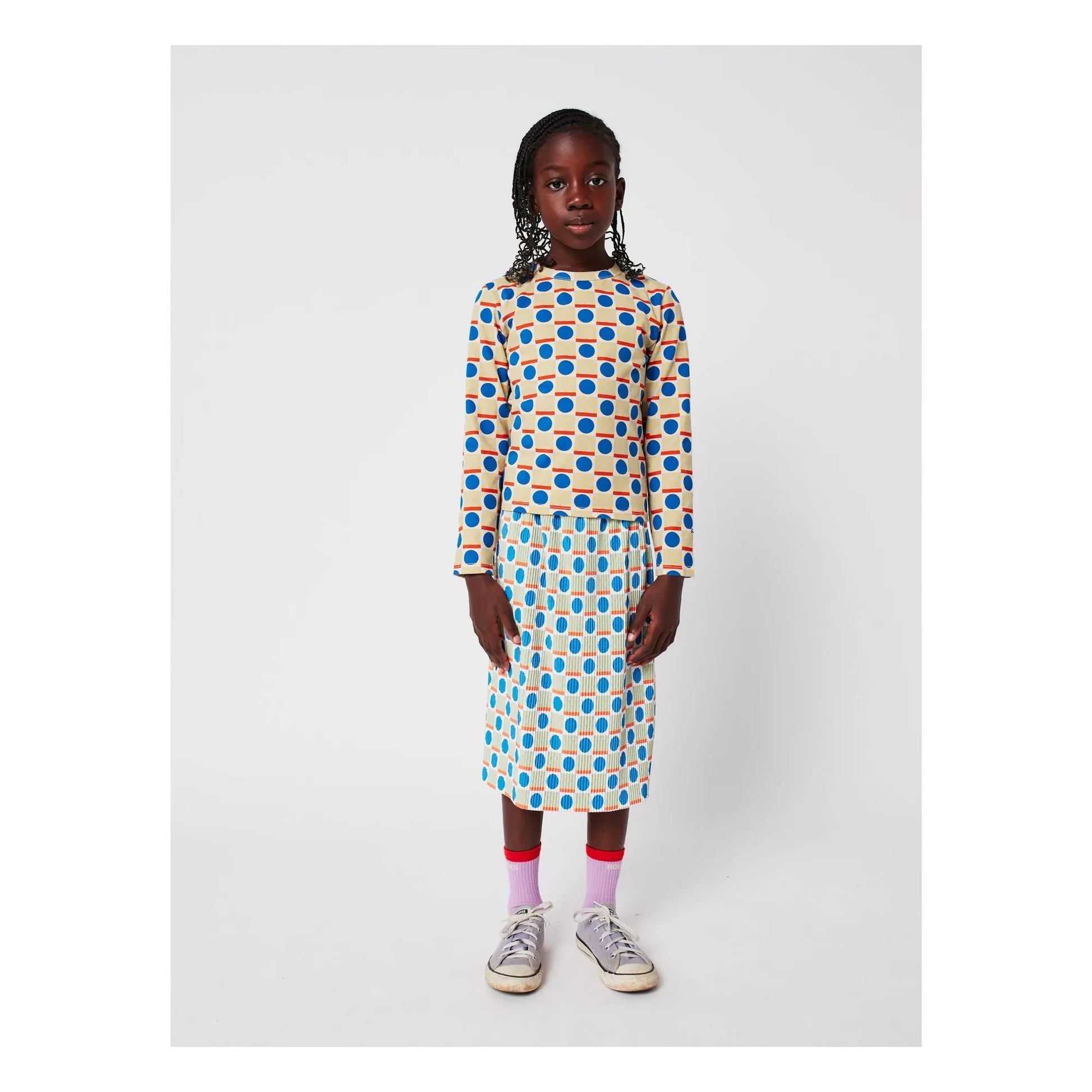 Bobo Choses - Geometric T-shirt Organic cotton | Ecru