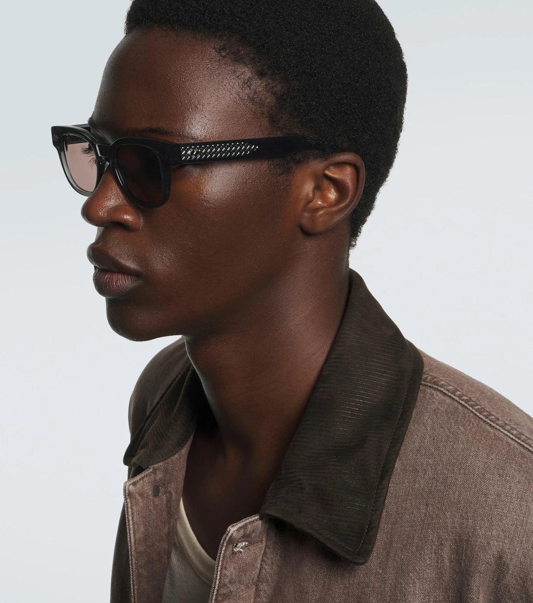 Bottega Veneta - نظارات شمسية مربعة