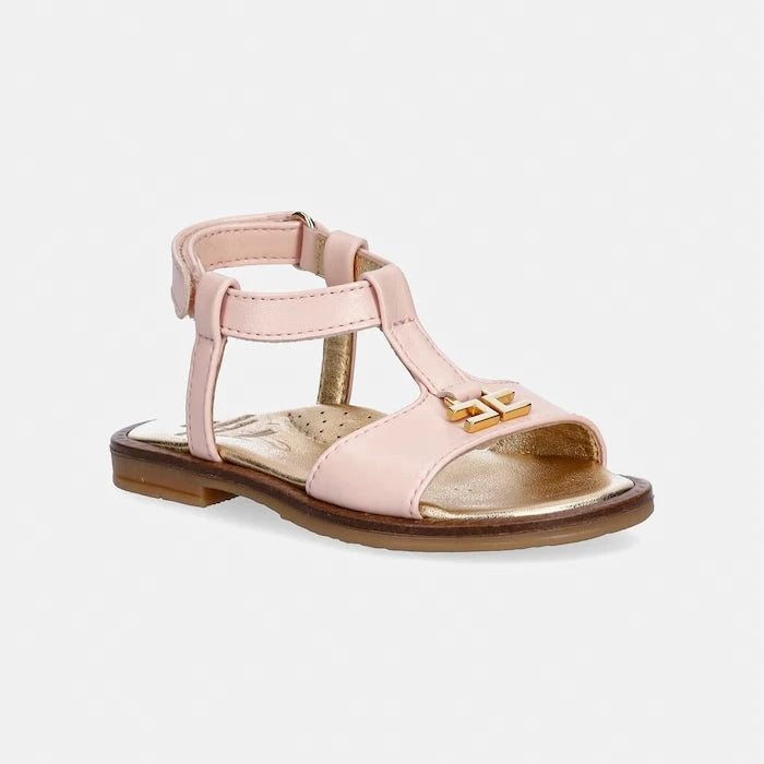 Детски сандали от кожа Elisabetta Franchi
