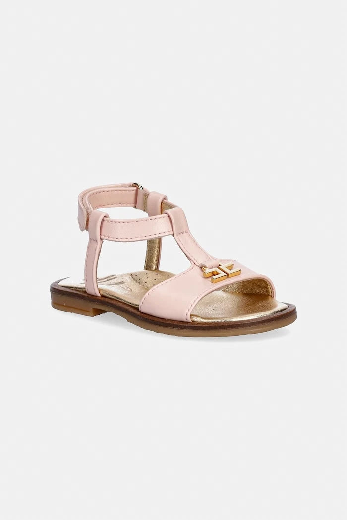 Детски сандали от кожа Elisabetta Franchi