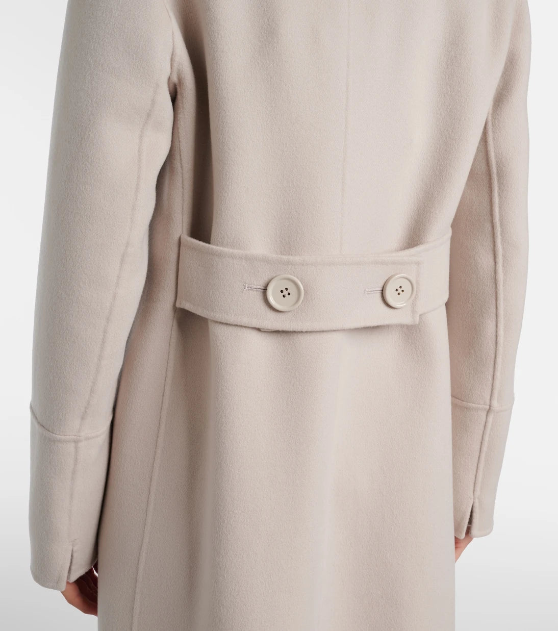 'S Max Mara - Custodi double-breasted virgin wool coat