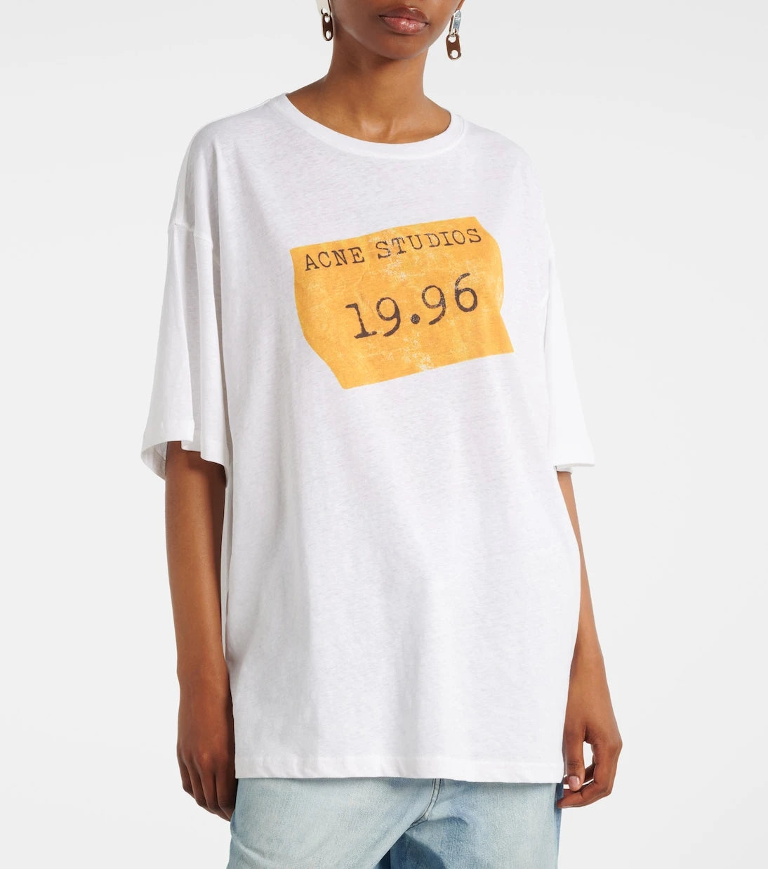 Acne Studios - Logo cotton-blend jersey T-shirt
