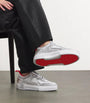Christian Louboutin Silver Astroloubi Donna Strass Sneakers