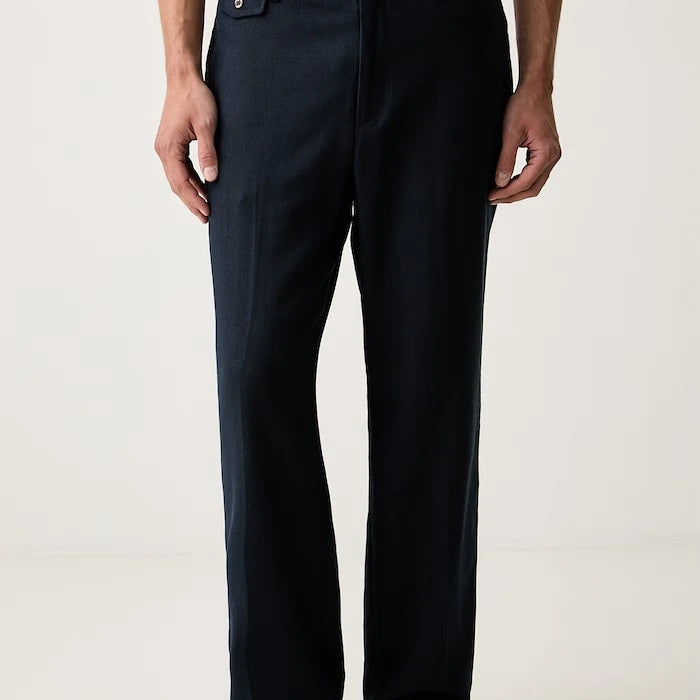 Scotch & Soda erkek pantolon, keten ilaveli