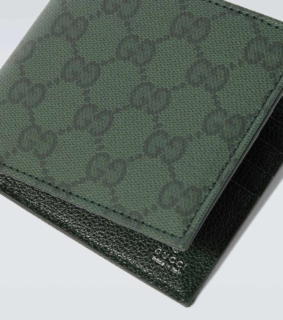 Gucci - GG canvas bifold wallet