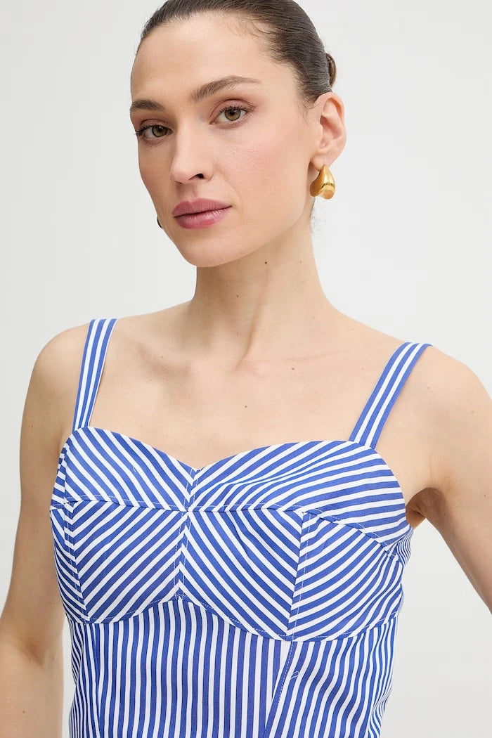 Guess kadın pamuklu crop top TECLA