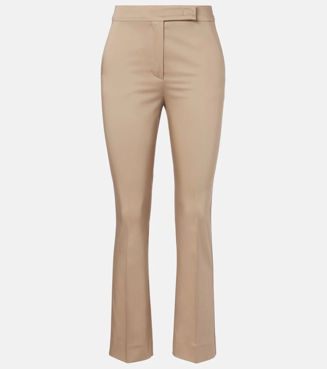 Max Mara - Cotton-blend cropped slim pants
