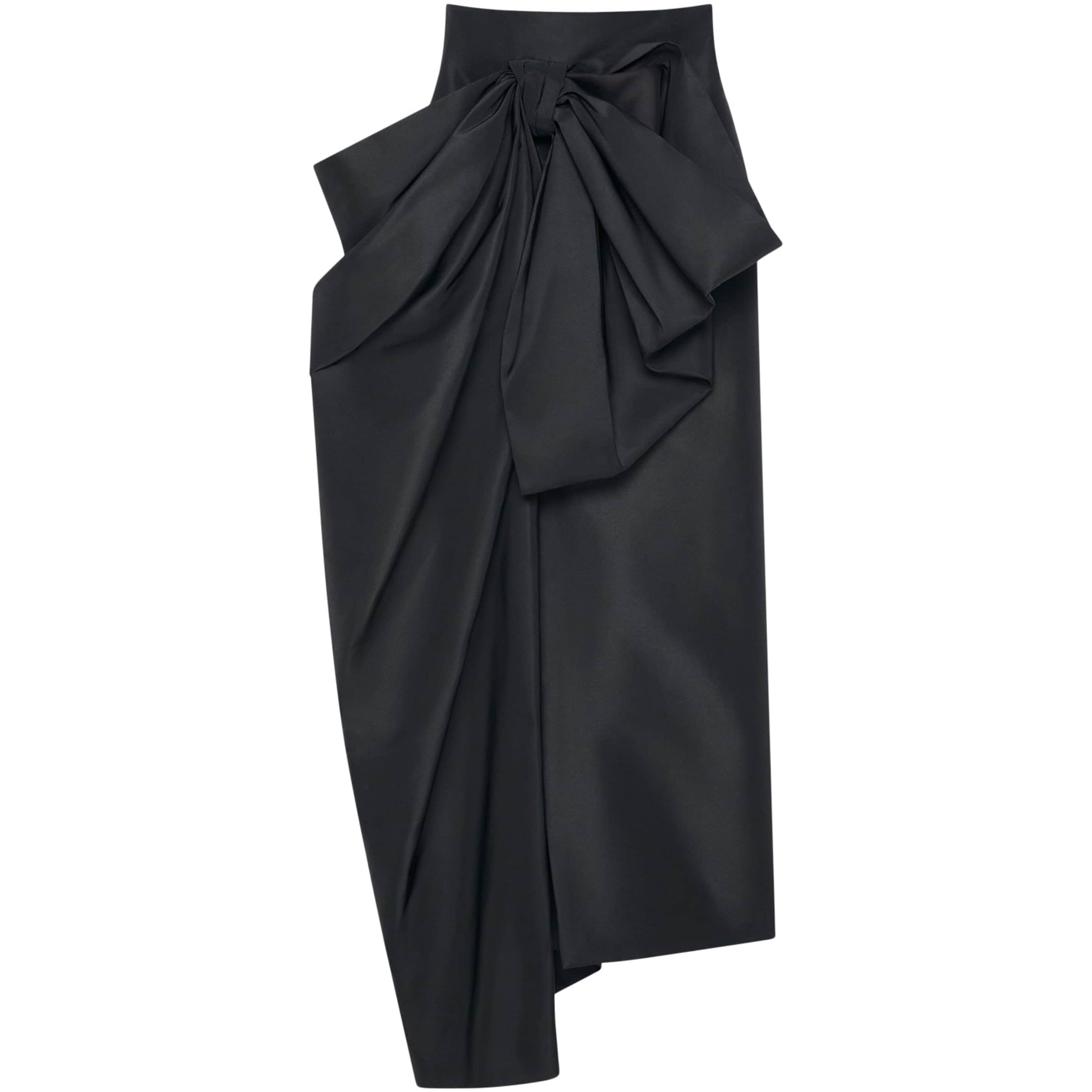 Givenchy Black Bow-Detail Maxi Skirt