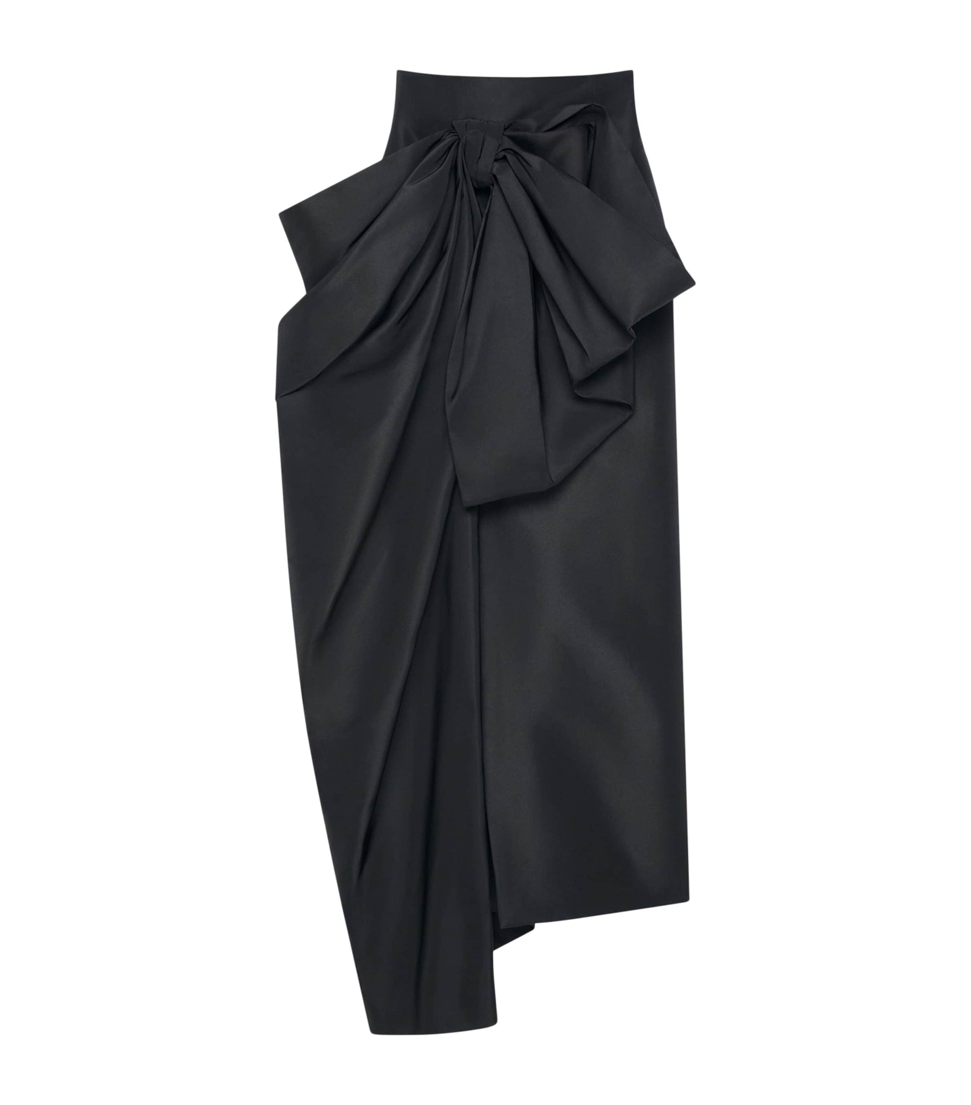 Givenchy Black Bow-Detail Maxi Skirt