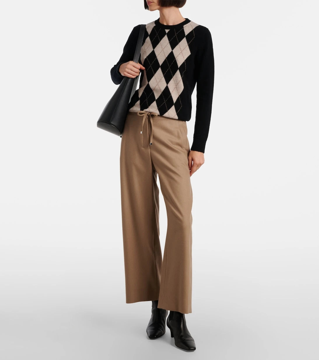 'S Max Mara - Wool flannel sweatpants