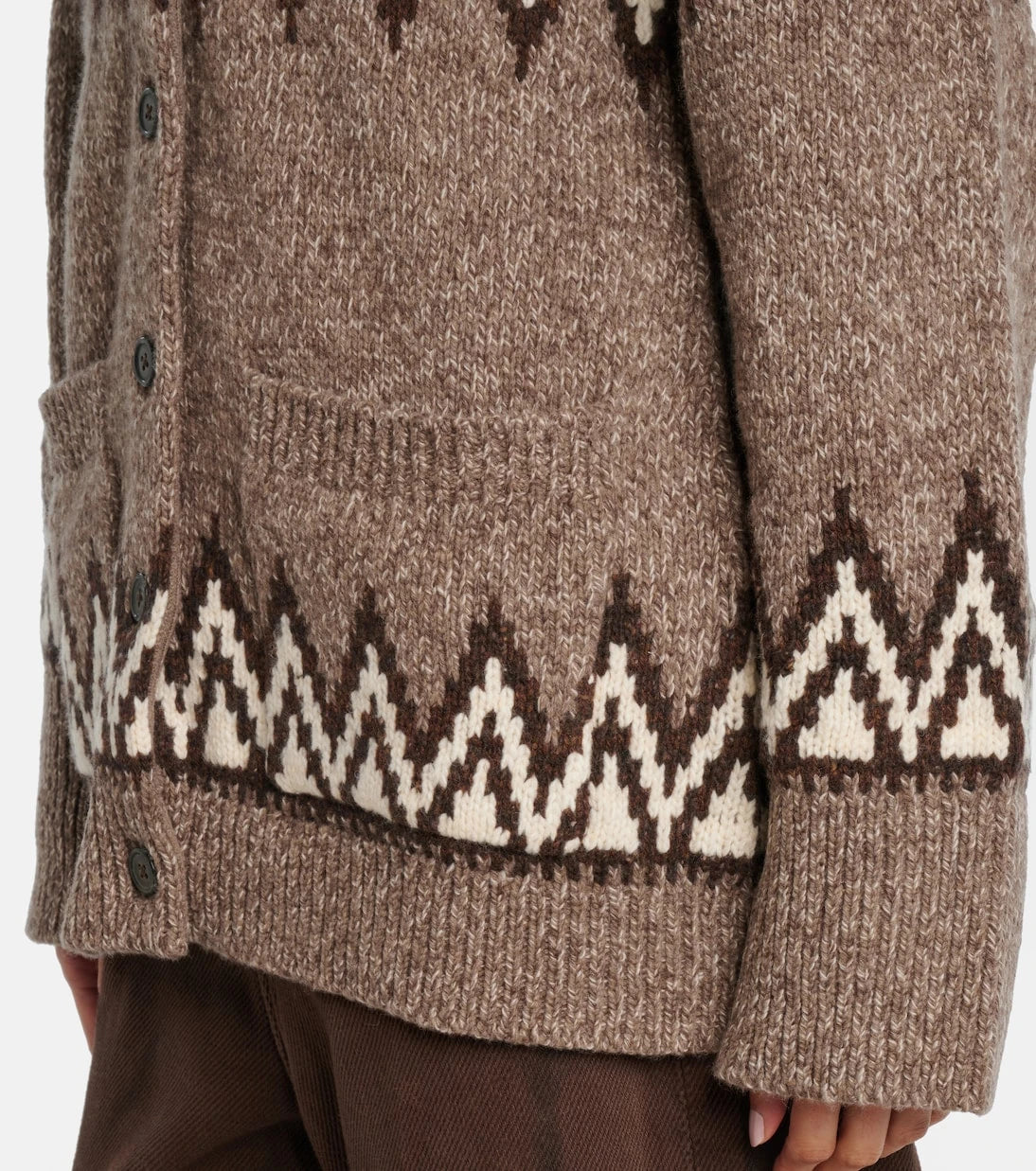 Polo Ralph Lauren - Fair Isle jacquard wool-blend cardigan