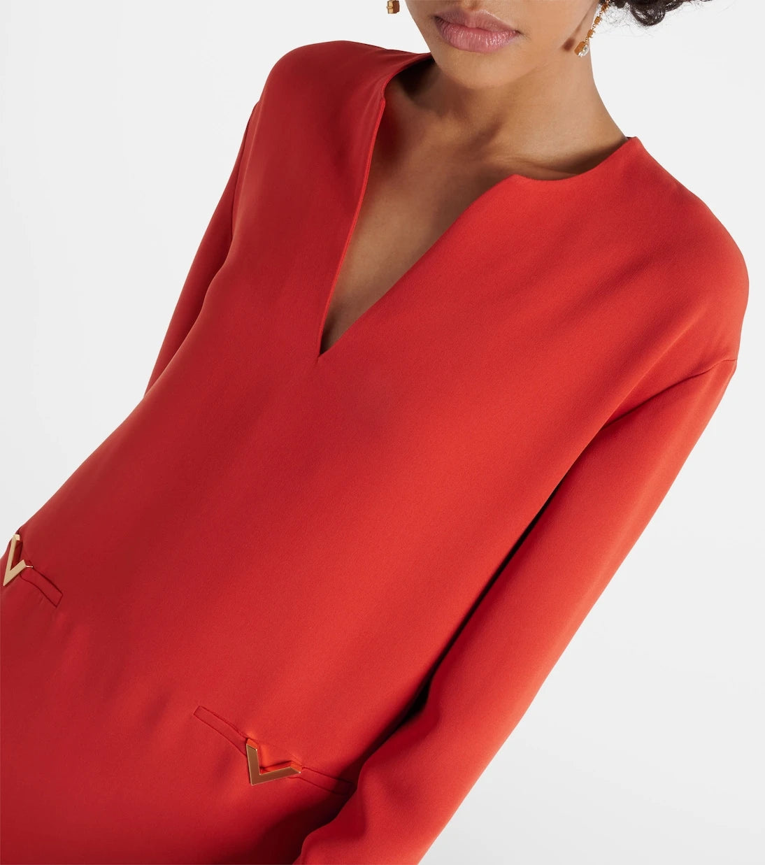 Valentino - VGold silk kaftan