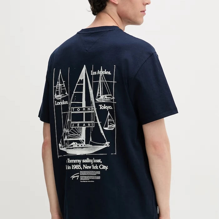 Tommy Jeans тениска мъжка от памук