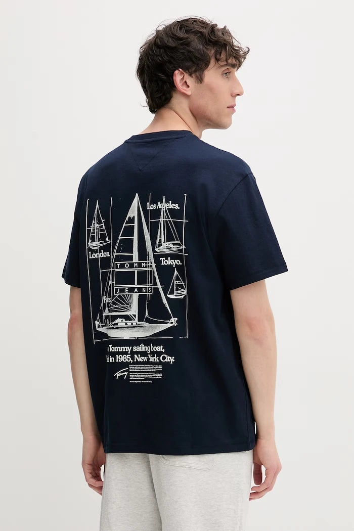 Tommy Jeans тениска мъжка от памук