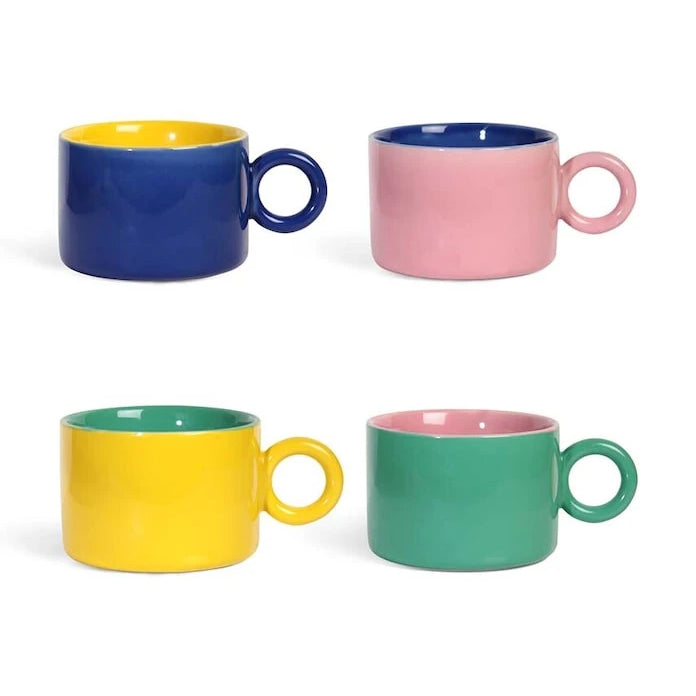 Комплект чаши &k amsterdam Mug Chiquito 200 ml (4 броя)