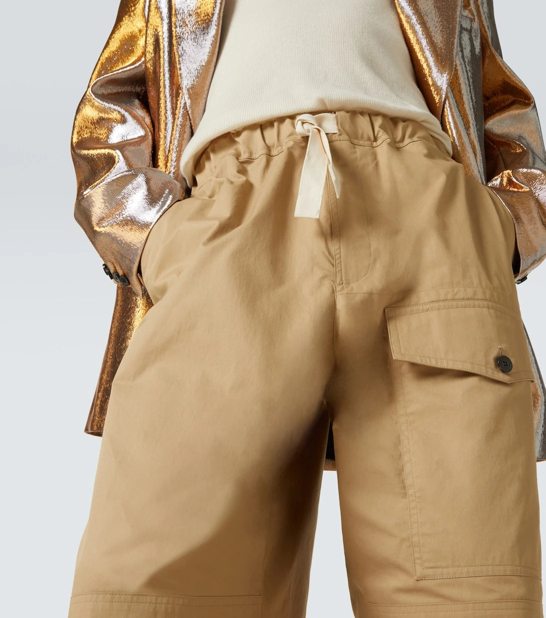 Dries Van Noten - Cotton straight pants