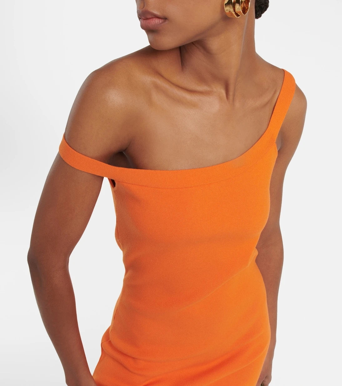 JW Anderson - Deconstructed asymmetrical minidress