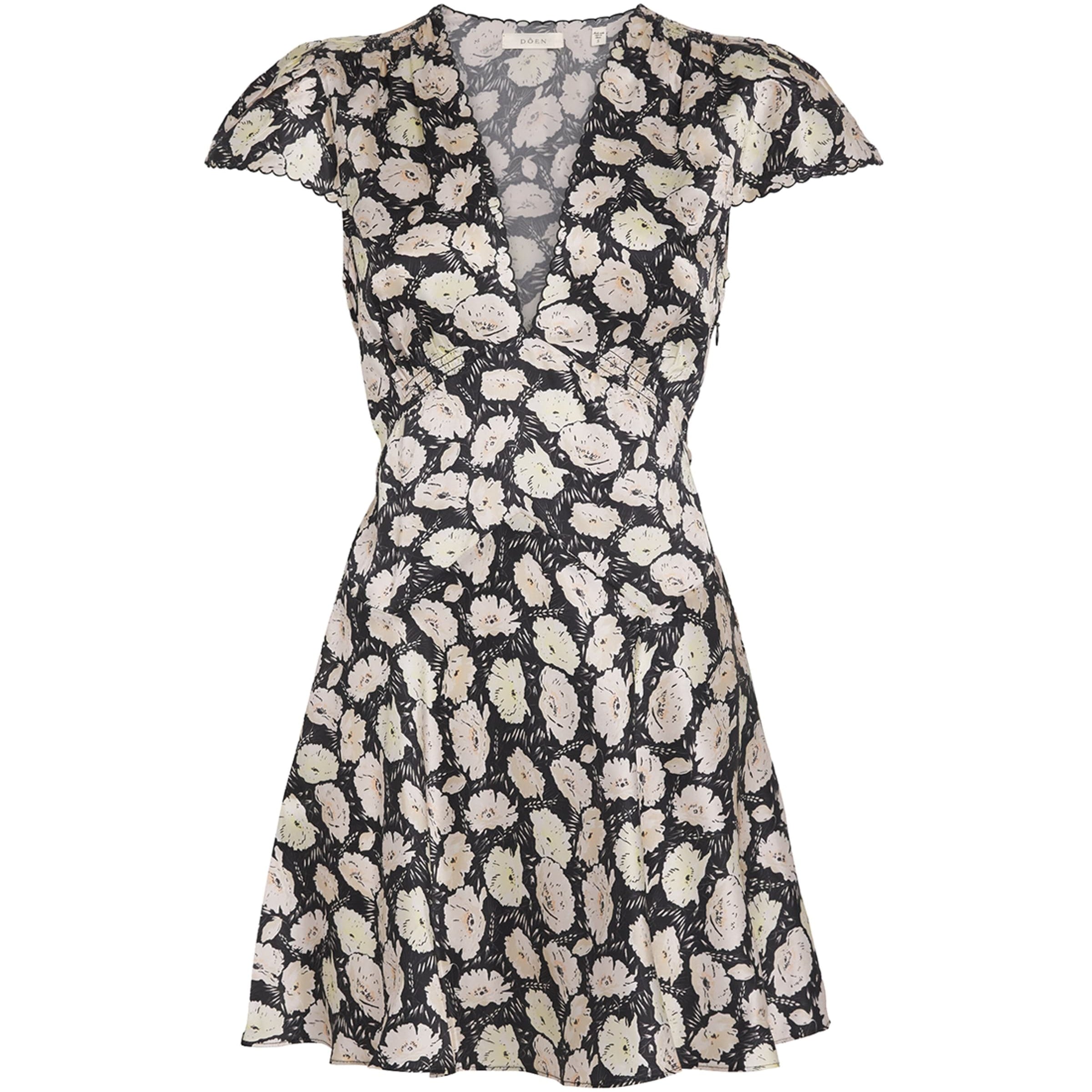 Silk Dianne Mini Dress