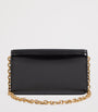 Valentino Garavani Black Small Leather Vain Clutch Bag