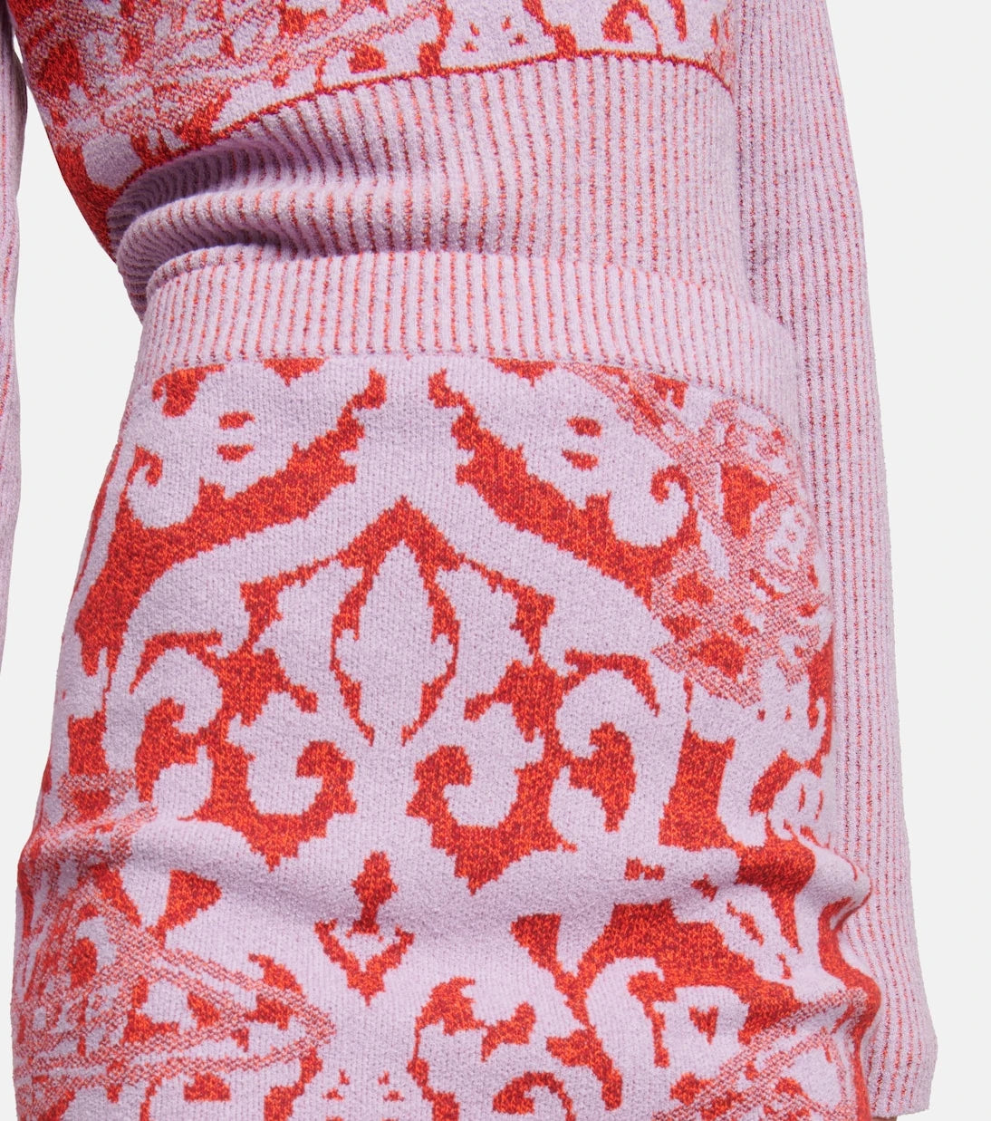Vivienne Westwood - Iron Orb jacquard midi skirt