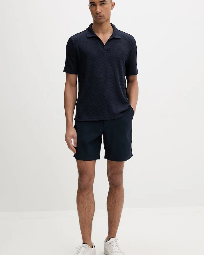 Calvin Klein erkek viskonlu yakalı polo yaka tişört