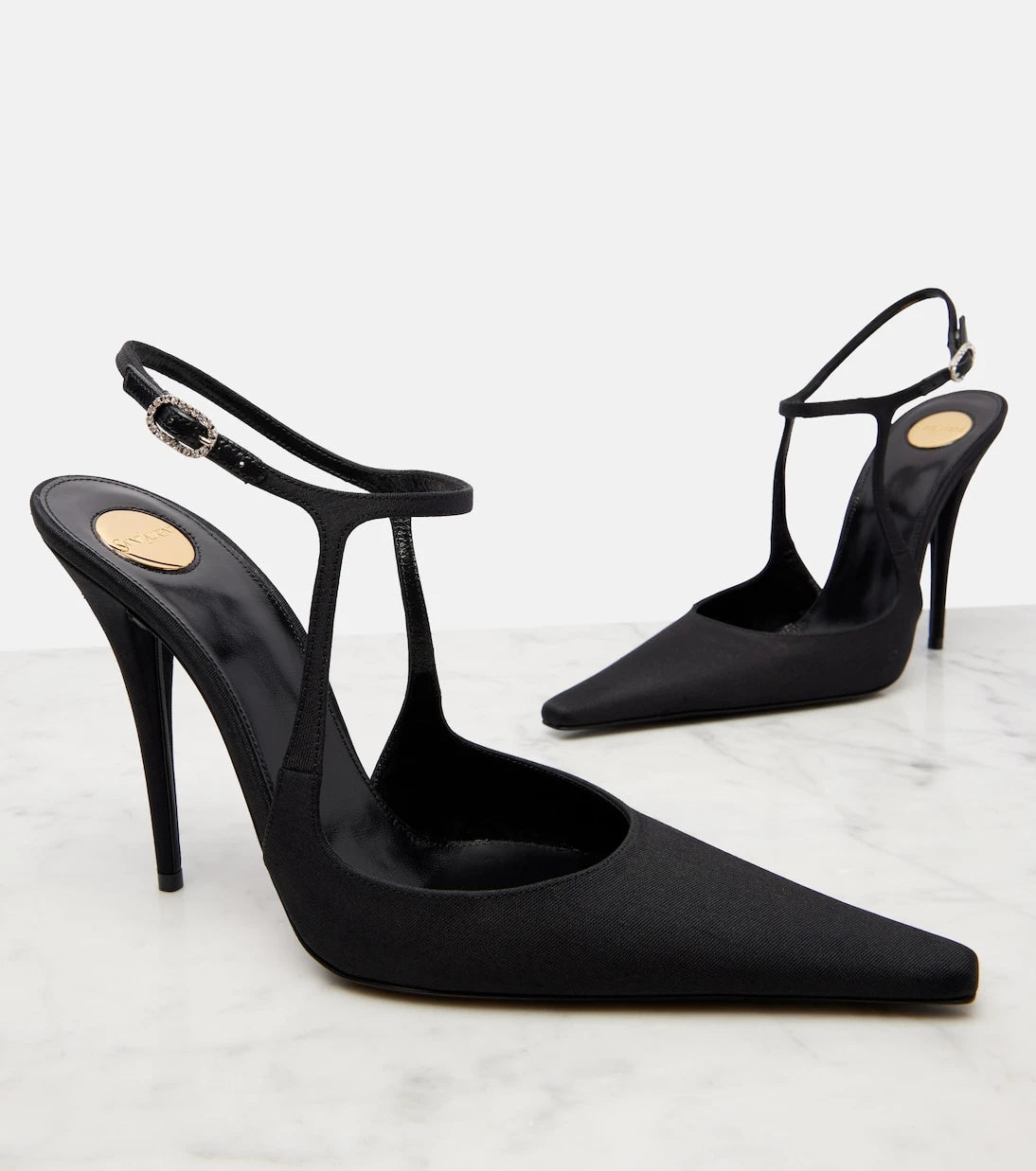 Saint Laurent - Manon 110 slingback pumps