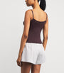 Burgundy Sheer Modal Lace Camisole