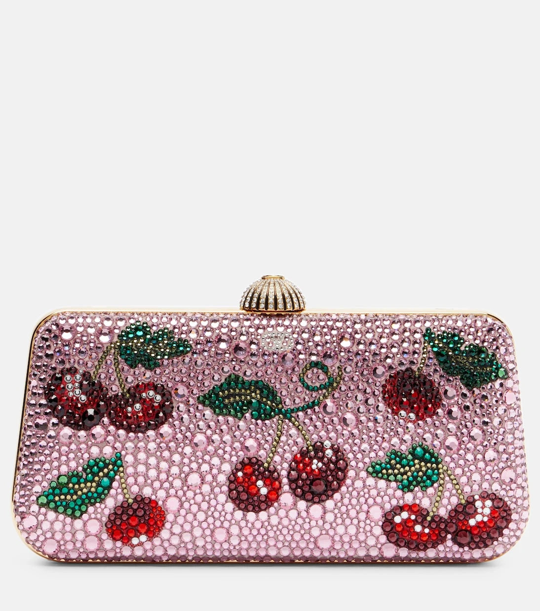 Valentino Garavani - Carry Secrets Cherryfic embellished clutch