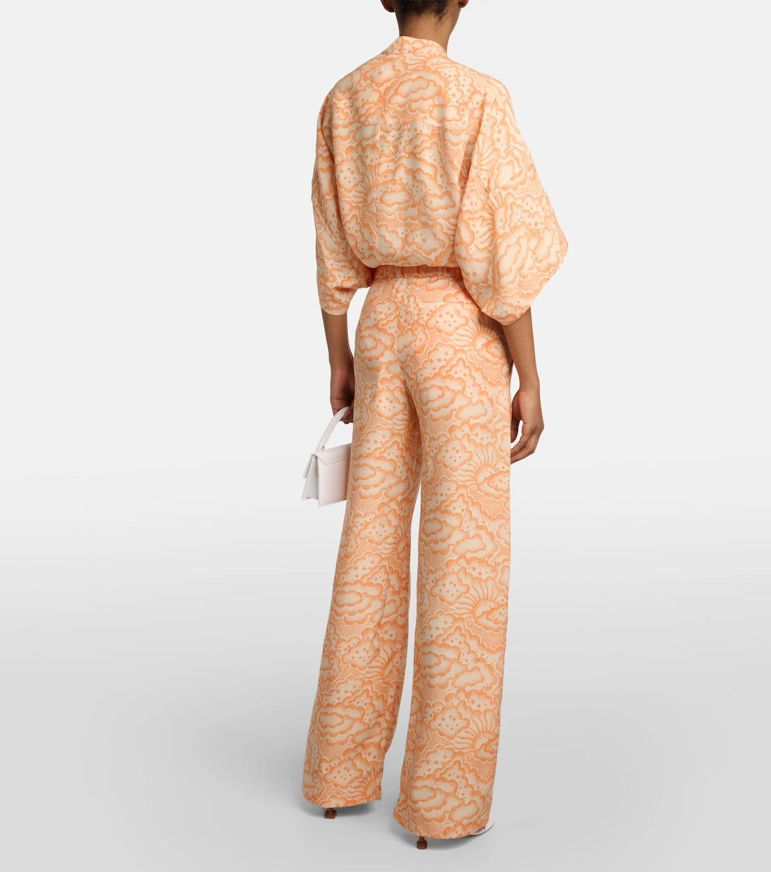 Stella McCartney - Mid-rise silk pants