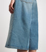 Haikure Blue Denim Belle Long Shorts
