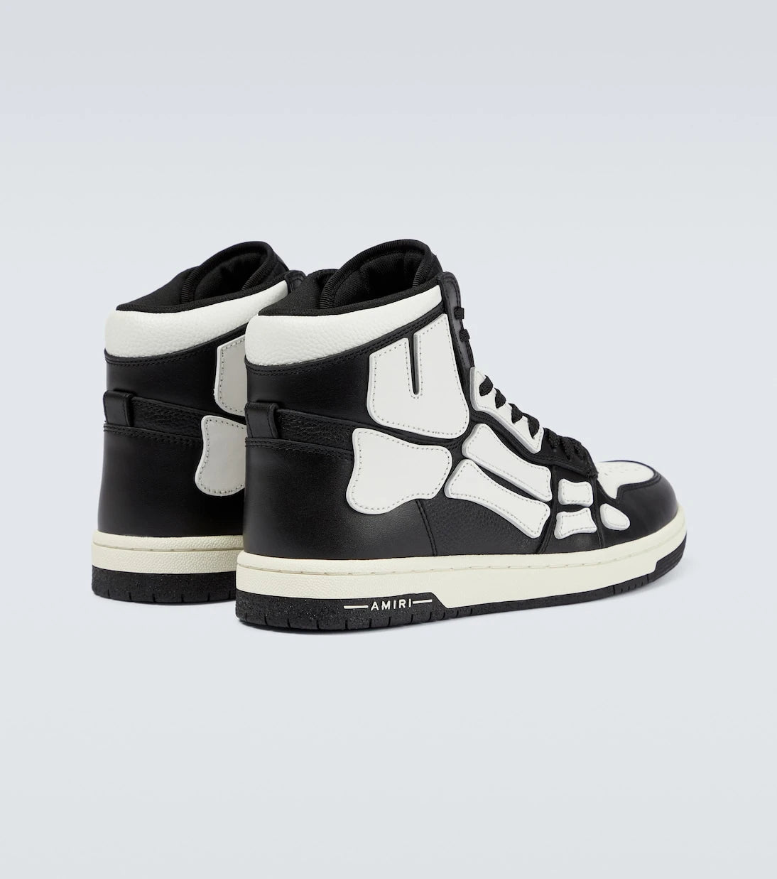 Amiri - Skeleton high-top leather sneakers