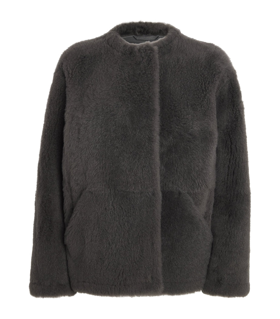 Green Shearling Jacket