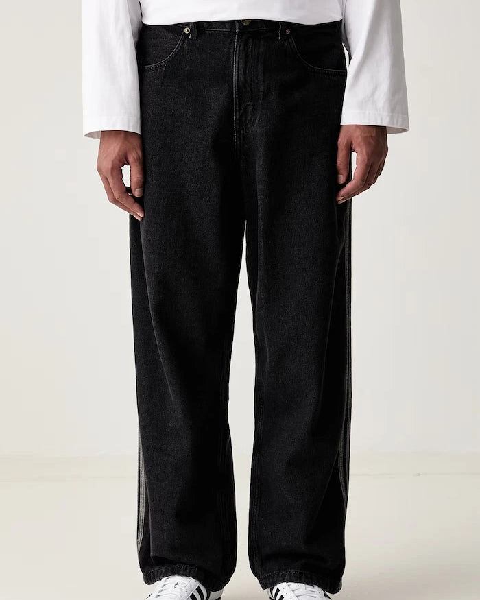 adidas Originals straight erkek Mid-rise Straight kot pantolon