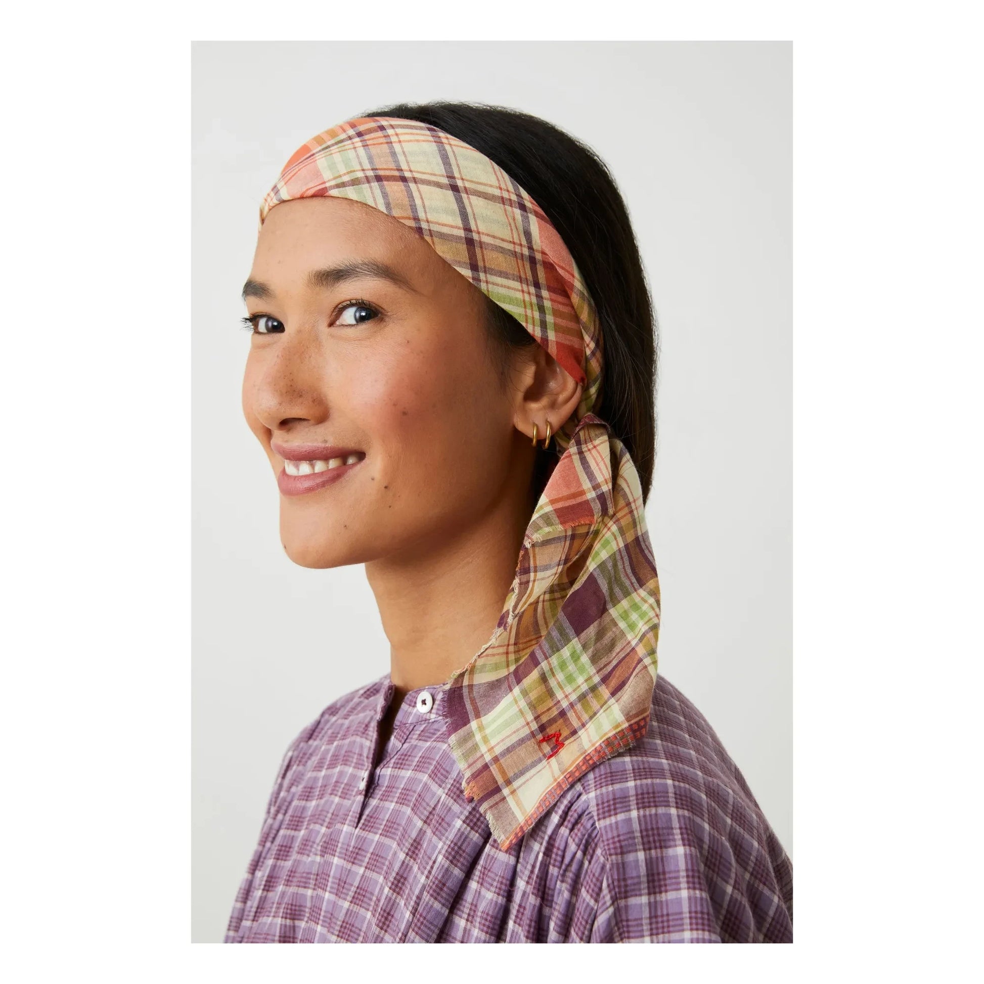 Moismont - Secret Scarf N°817 Cotton | Purple