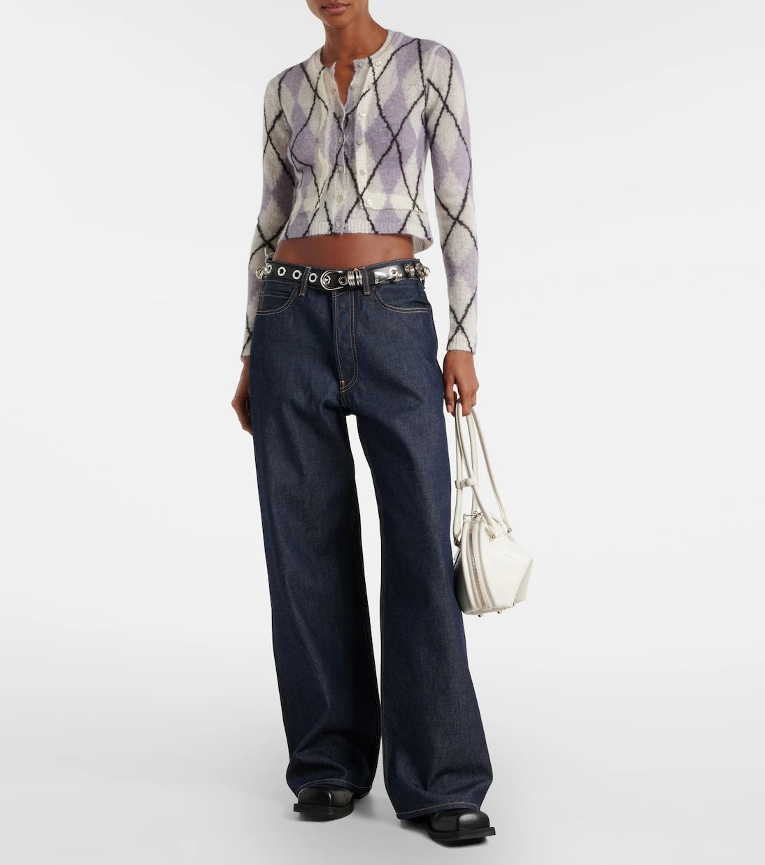 Acne Studios - 1981 mid-rise wide-leg jeans