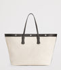 Dolce & Gabbana Canvas-Calfskin Tote Bag