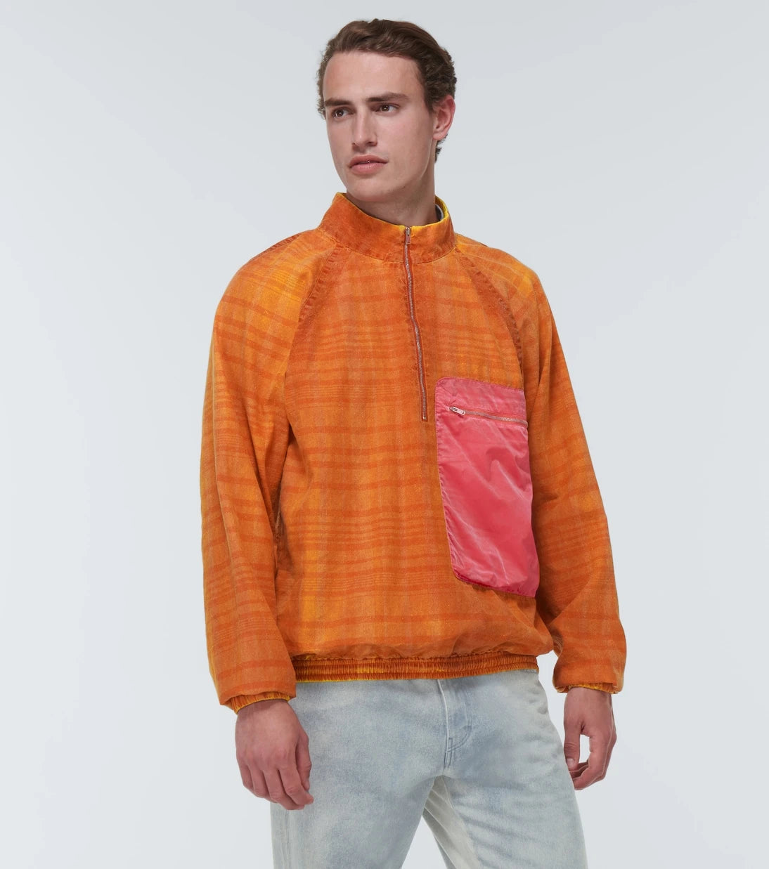 Ranra - Graenmo linen-blend half-zip sweater