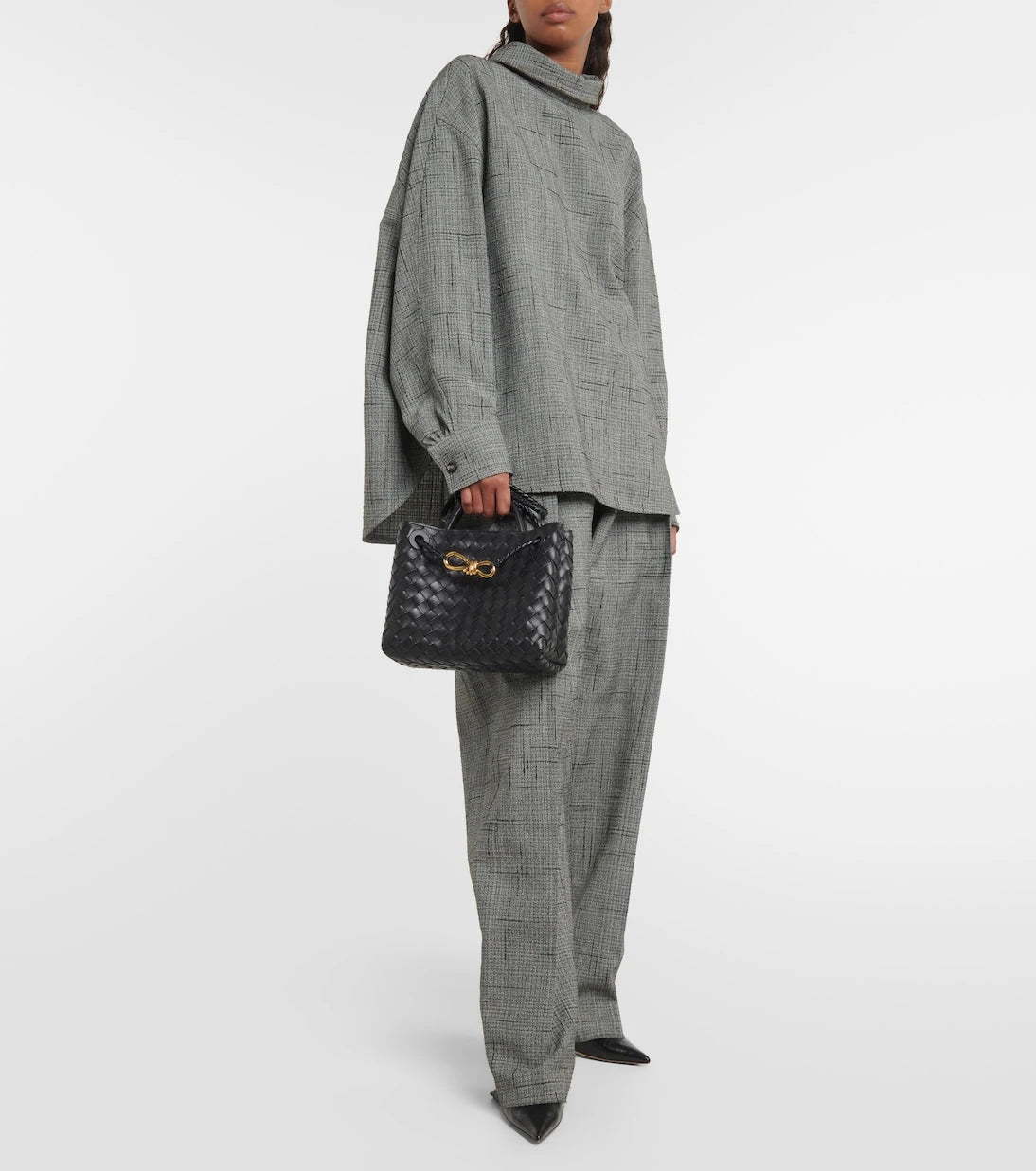 Bottega Veneta - Andiamo Small leather tote bag