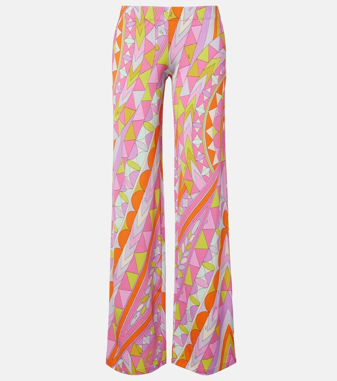 Pucci - Manuba jersey satin wide-leg pants