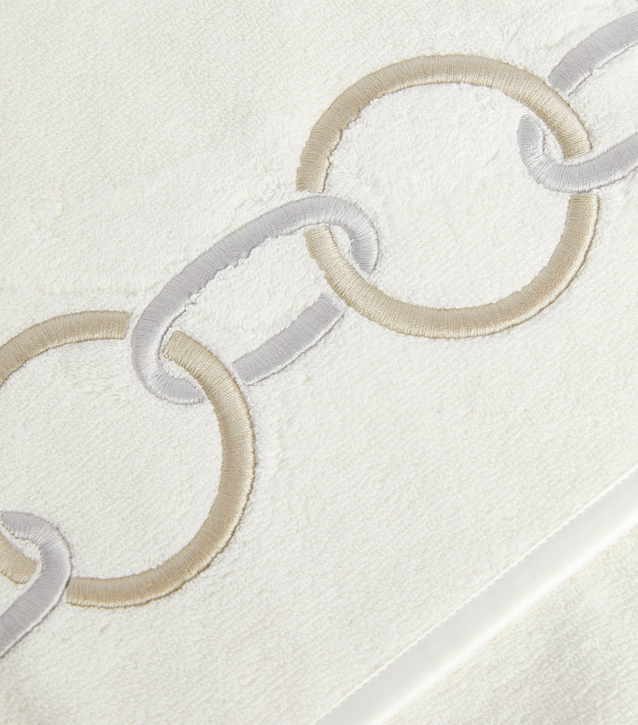 Frette Links Hand Towel (60cm x 110cm)