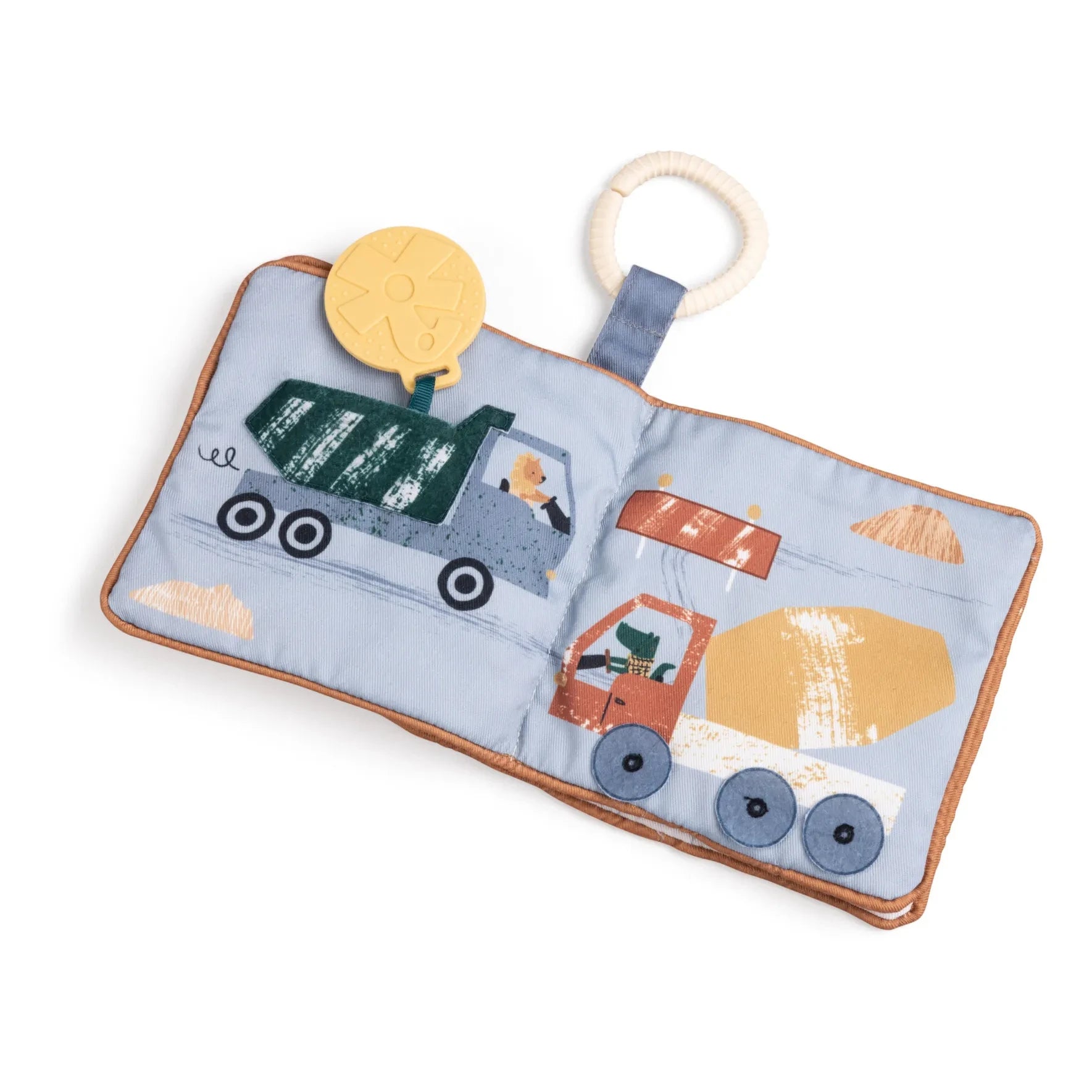 Sebra - Builders Plush Activity Book