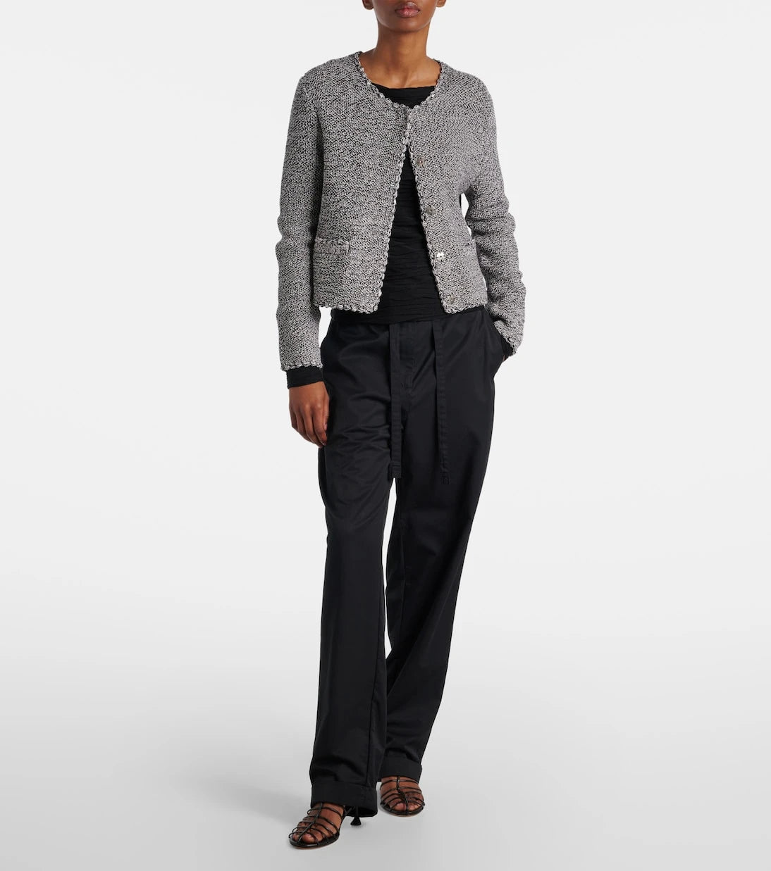 Proenza Schouler - White Label Nidia macramé cotton jacket