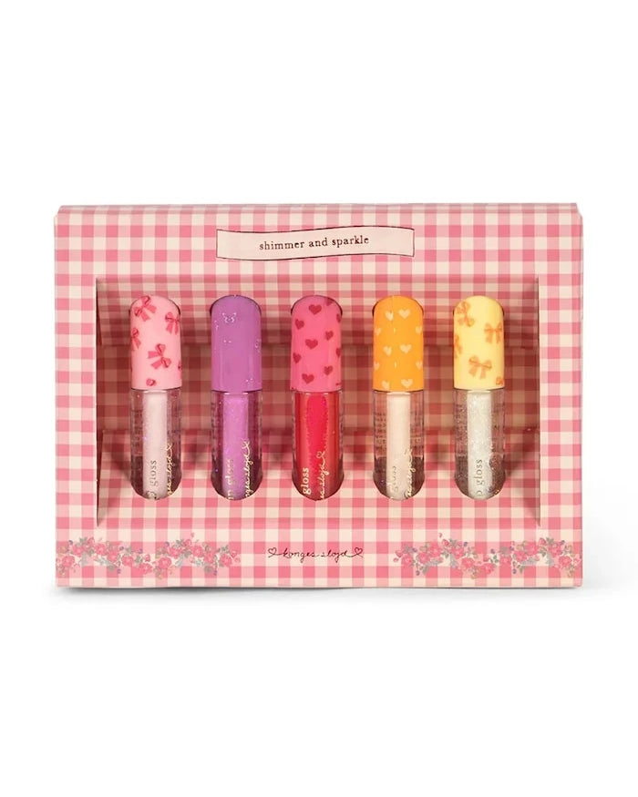 Konges Sløjd GLITTER LIP GLOSS 5’Lİ SET (5 PARÇA)